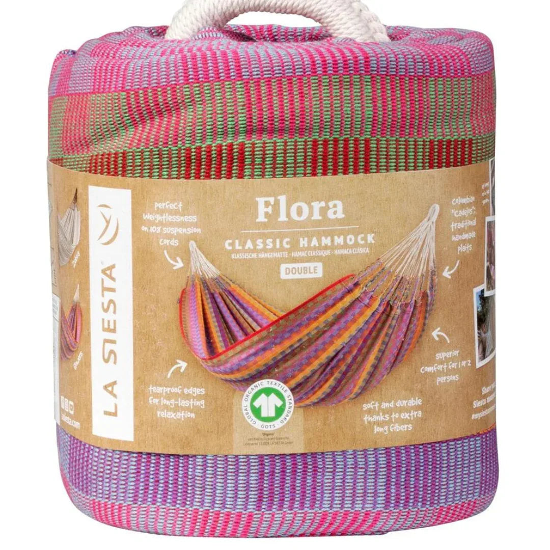 Bio Hängematte Flora Flowers für 2 Personen - Girasol GbR
