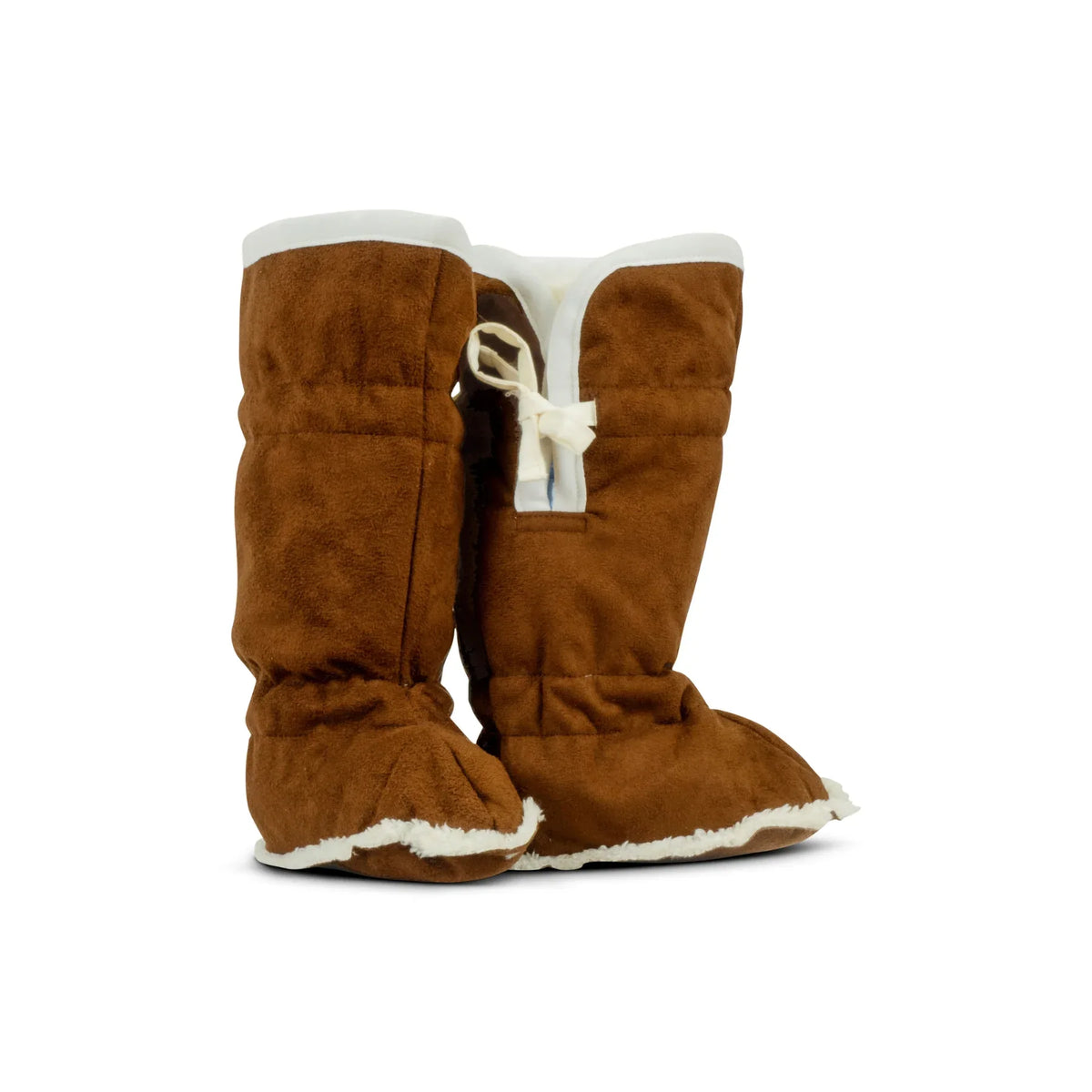 MaM Wildleder (Imitat) Baby Booties Pecan/cream - Girasol GbR