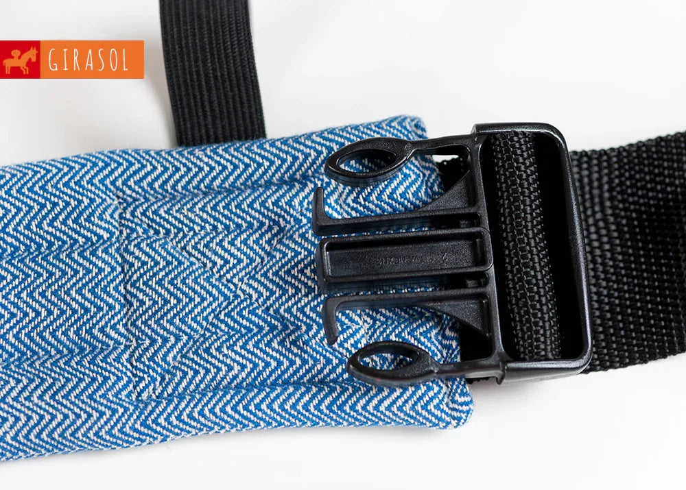 Schnallenhüftgurt Blue Tweed - Girasol GbR