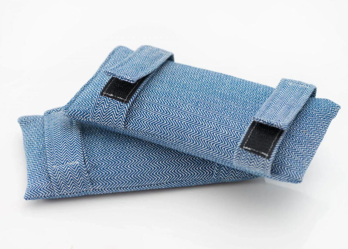 Schulterpolster Blue Tweed - Girasol GbR