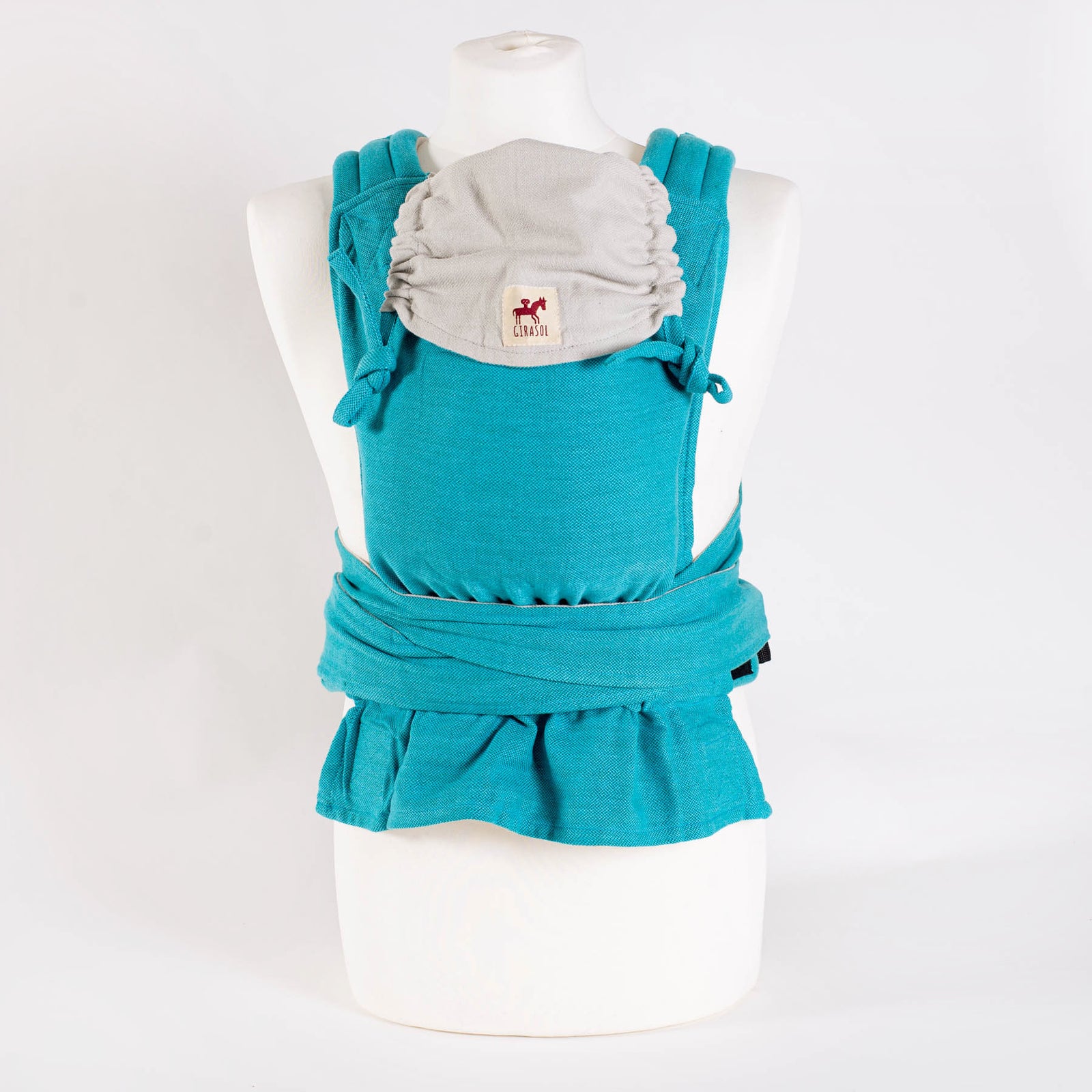 MySol Alaska Rückenbindeweise mit Kleinkind